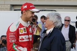 Sebastian Vettel, Ferrari y Bernie Ecclestone