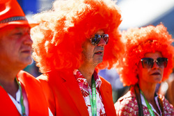 Nederlandse fans in oranje