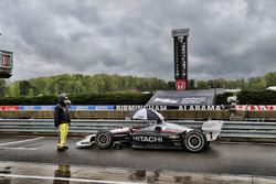 Cars stopped on pit lane under the red flag, Josef Newgarden, Team Penske Chevrolet