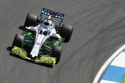 Vernice Flo-viz sulla monoposto di Lance Stroll, Williams FW41