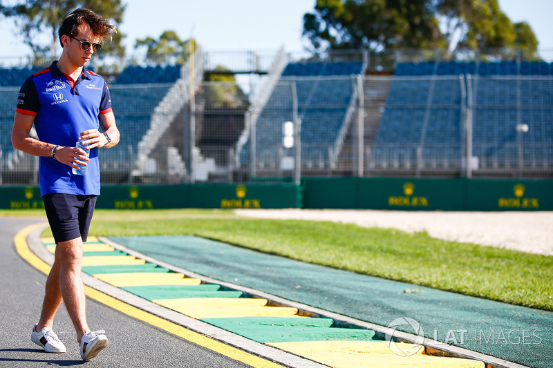 Giro di pista per Pierre Gasly, Scuderia Toro Rosso
