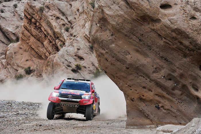 #301 Toyota Gazoo Racing Toyota: Nasser Al-Attiyah, Mathieu Baumel