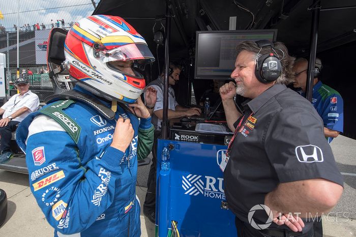 Carlos Munoz and Michael Andretti, Andretti Autosport Honda