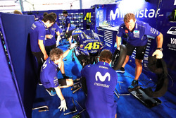 Le stand de Valentino Rossi, Yamaha Factory Racing