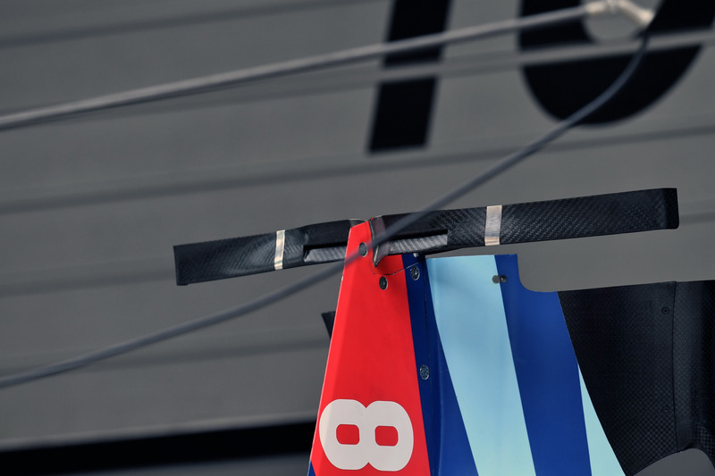 Williams FW41 bodywork detail