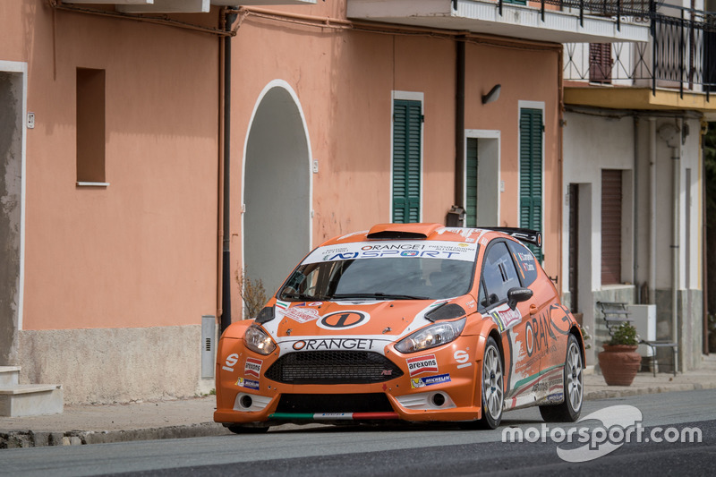 Simone Campedelli, Tania Canton, Ford Fiesta R5, Orange1 Racing