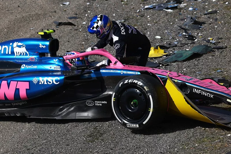 Jack Doohan, accident d'Alpine