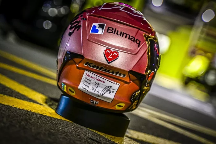 Casco especial de Aleix Espargaró, Aprilia Racing 