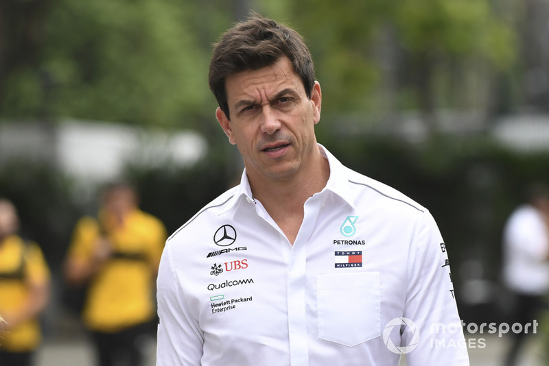 Toto Wolff, Mercedes AMG F1 Director of Motorsport 