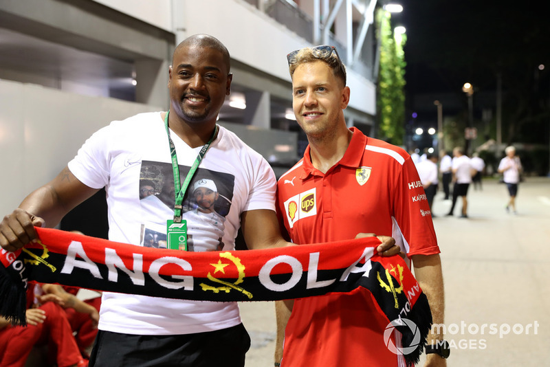 Sebastian Vettel, Ferrari con fans