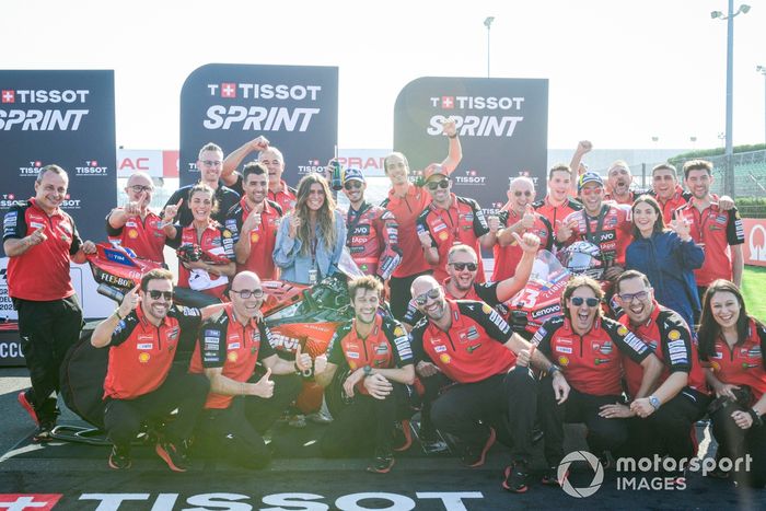 Francesco Bagnaia, Equipo Ducati, Enea Bastianini, Equipo Ducati