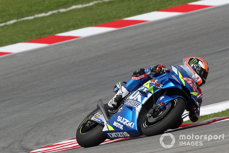 Alex Rins kommt beim Sepang-Test weiter bestens zurecht