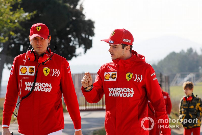 John Elkann, FIAT y Charles Leclerc, Ferrari