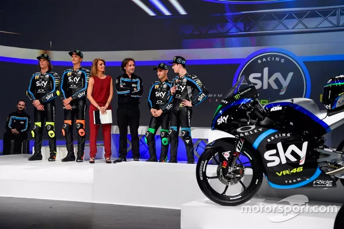 Nicolò Bulega, Luca Marini, Celestino Vietti, Dennis Foggia, Sky Racing Team VR46