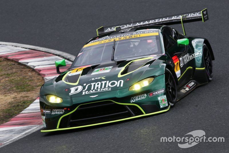 #7 D'station Aston Martin Vantage GT3:  Satoshi Hoshino, Tsubasa Kondo