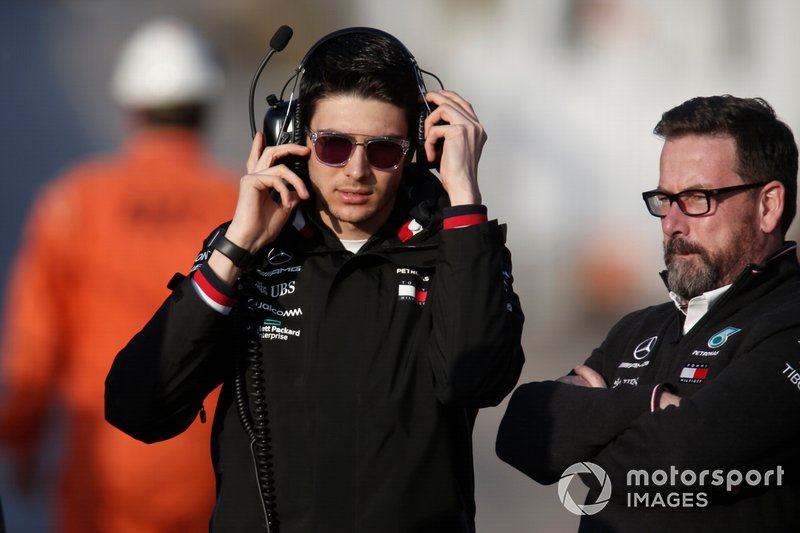 Esteban Ocon, pilote de réserve Mercedes
