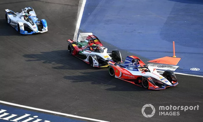 Pascal Wehrlein, Mahindra Racing, M5 Electro Lucas Di Grassi, Audi Sport ABT Schaeffler, Audi e-tron FE05, Antonio Felix da Costa, BMW I Andretti Motorsports, BMW iFE.18 