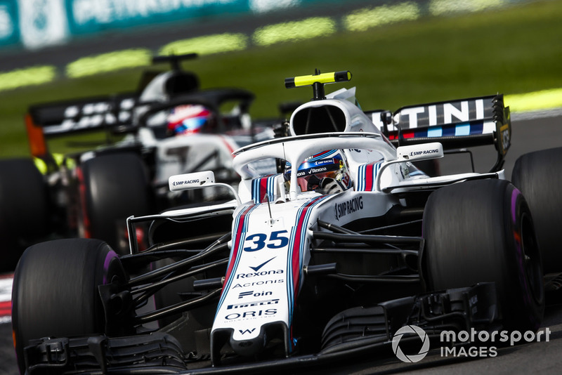 Сергій Сироткін, Williams FW41, ромен Грожан, Haas F1 Team VF-18