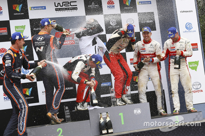 Ярі-Матті Латвала, Міікка Анттіла, Toyota Gazoo Racing, Хейден Паддон, Себастьян Маршалл, Hyundai Motorsport, Мадс Остберг, Торстейн Еріксен, Citroën World Rally Team