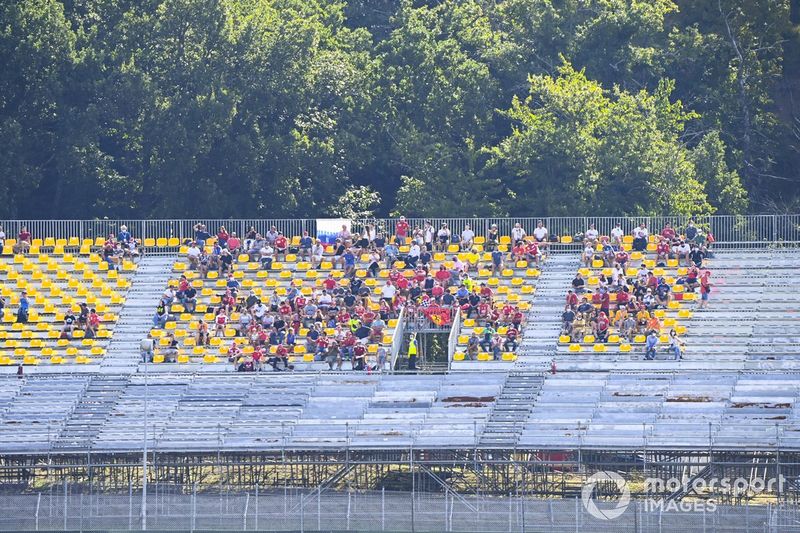 El limitado público en Mugello