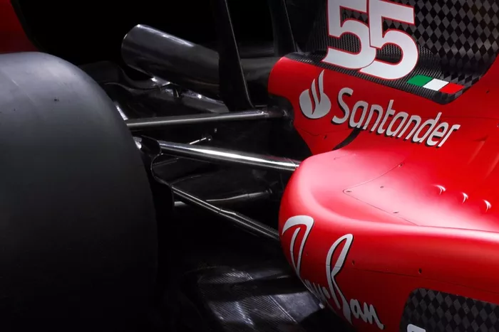 Ferrari SF-23. detalle