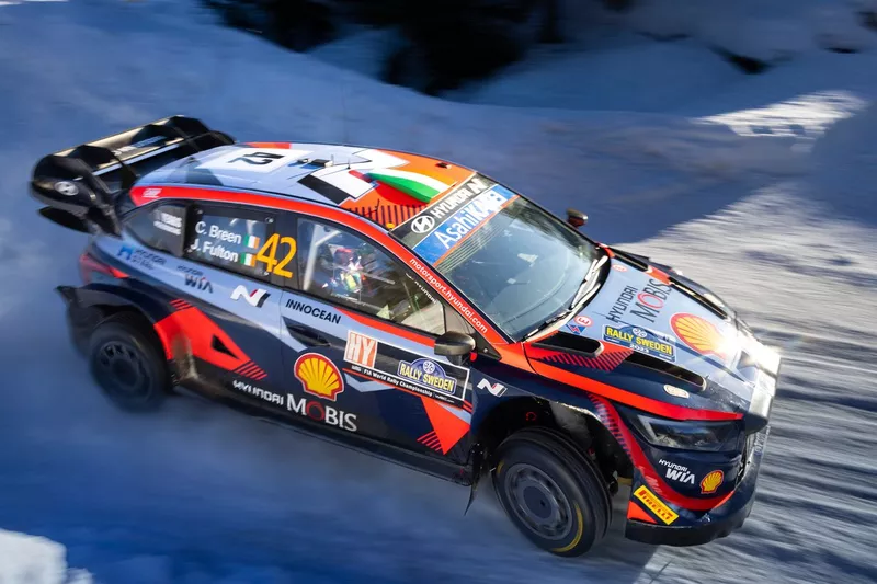 Craig Breen, James Fulton, Hyundai World Rally Team Hyundai i20 N Rally1