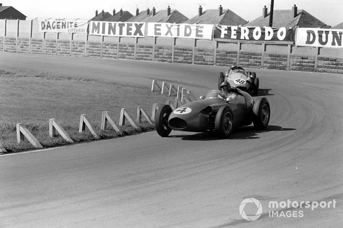 Carroll Shelby, Aston Martin DBR4/250 y Chris Bristow, Cooper T51 Borgward