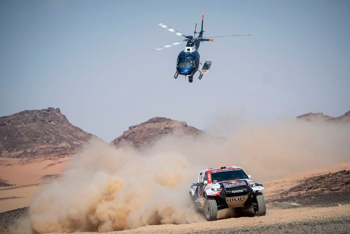 #201 Toyota Gazoo Racing Toyota: Nasser Al-Attiya, Matthieu Baumel