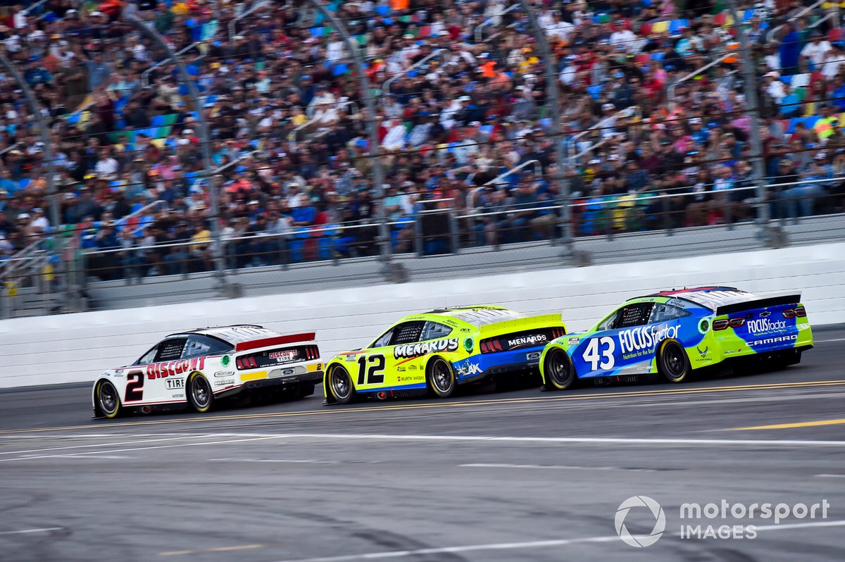 Cindric held off team-mate Blaney with a late block to win the Daytona 500 on Sunday