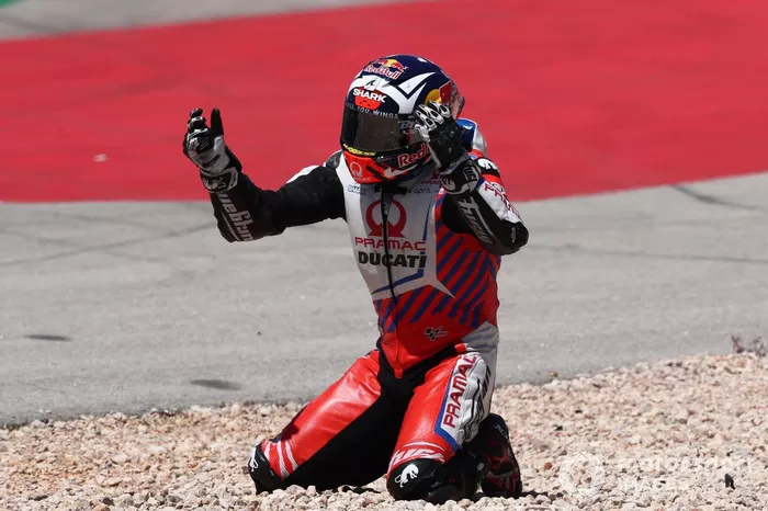Caída de Johann Zarco, Pramac Racing 