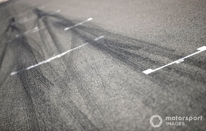 Detalle del circuito de la F1 en Bahrein