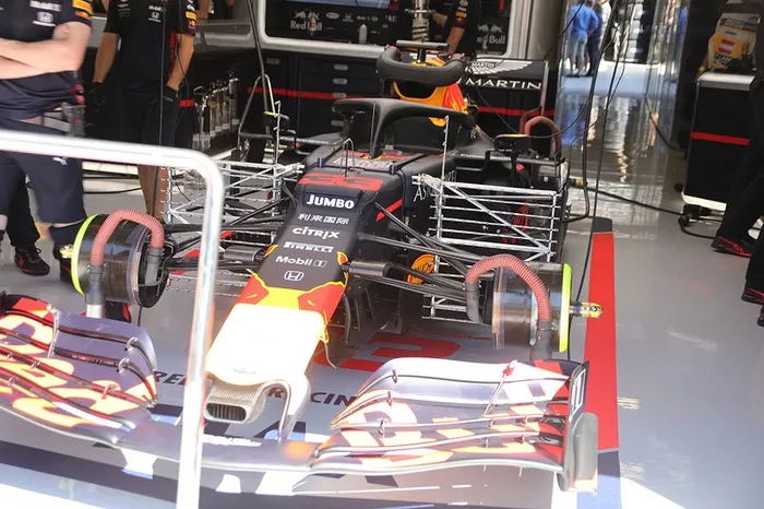 Alerón delantero del Red Bull Racing RB15