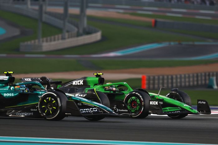 Fernando Alonso, Aston Martin Racing, Gabriel Bortoleto, Sauber