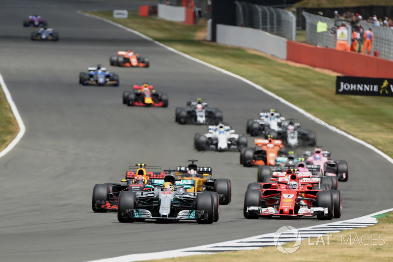 Partenza, Lewis Hamilton, Mercedes F1 W08
