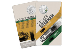 Sir Jack Brabham, Gedenkmünze der Royal Australian Mint