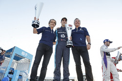 Alain Prost, Renault e.dams; Jean Paul Droit, Renault e.dams and Sébastien Buemi, Renault e.Dams
