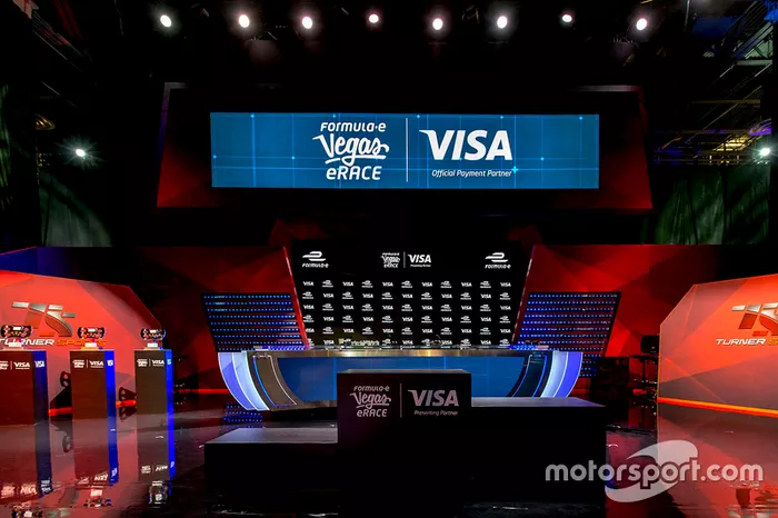 The Vegas eRace stage