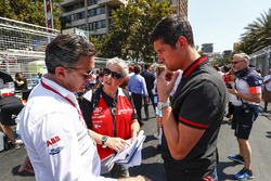 Alejandro Agag, Formula E CEO, talks to TV Presenter Vernon Kaye