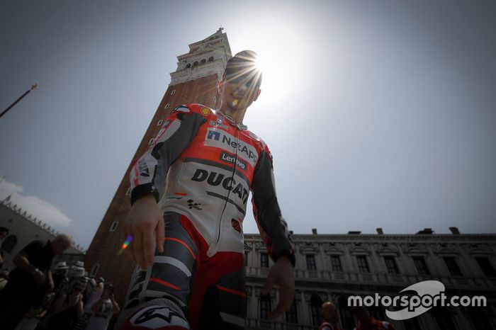 Jorge Lorenzo, Ducati Team evento en Venecia