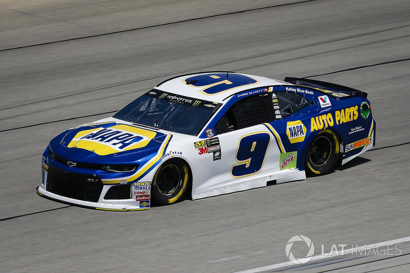 3. Chase Elliott, Hendrick Motorsports, Chevrolet Camaro NAPA Auto Parts
