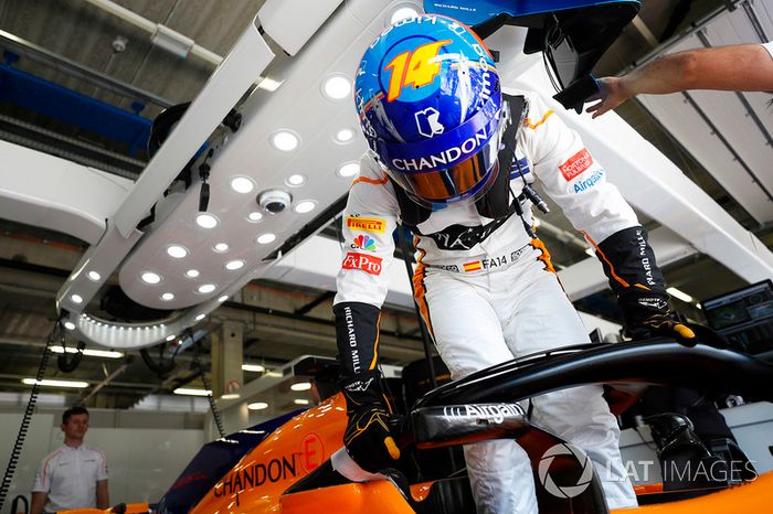 Fernando Alonso se sube al McLaren