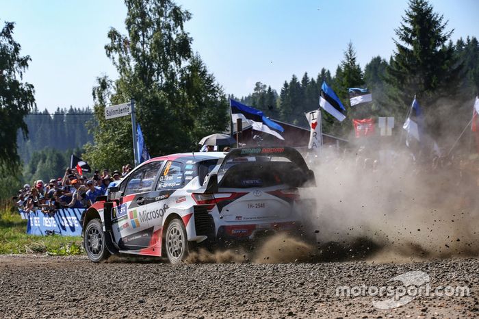 Ott Tanak, Martin Järveoja, Toyota Yaris WRC, Toyota Gazoo Racing
