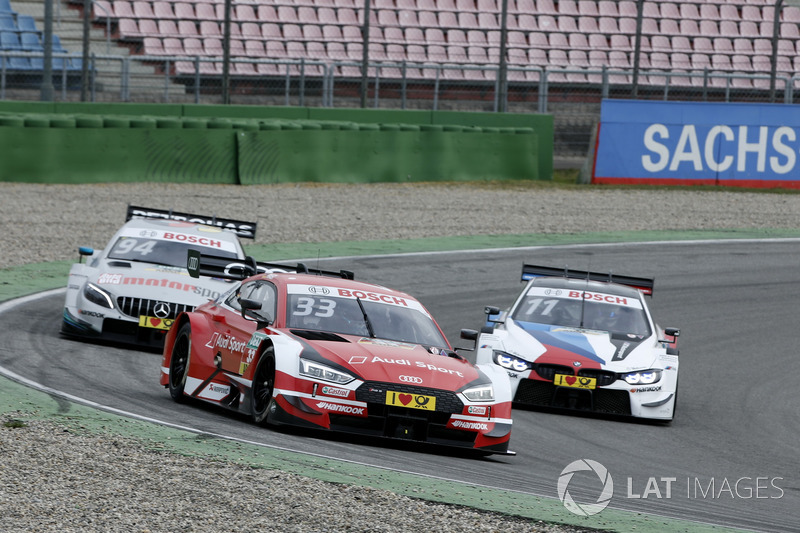 René Rast, Audi Sport Team Rosberg, Audi RS 5 DTM, Pascal Wehrlein, Mercedes-AMG Team HWA, Mercedes-AMG C63 DTM, Marco Wittmann, BMW Team RMG, BMW M4 DTM