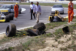 Unfallauto von Martin Donnelly, Team Lotus