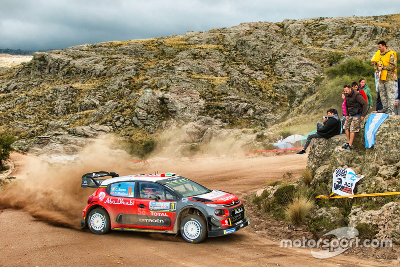 Craig Breen, Scott Martin, Citroën C3 WRC, Citroën World Rally Team