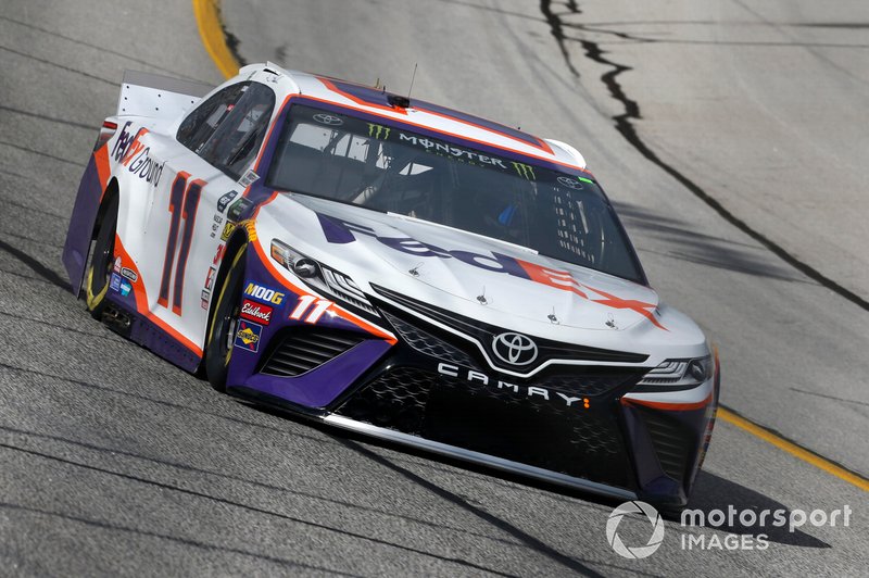 4. Denny Hamlin, Joe Gibbs Racing, Toyota Camry FedEx Ground