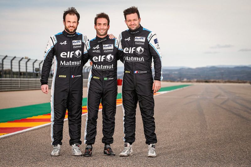 André Negrão, Nicolas Lapierre, Matthieu Vaxiviere, Alpine A480 LMP1