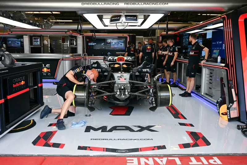 Voiture de Max Verstappen, Red Bull Racing