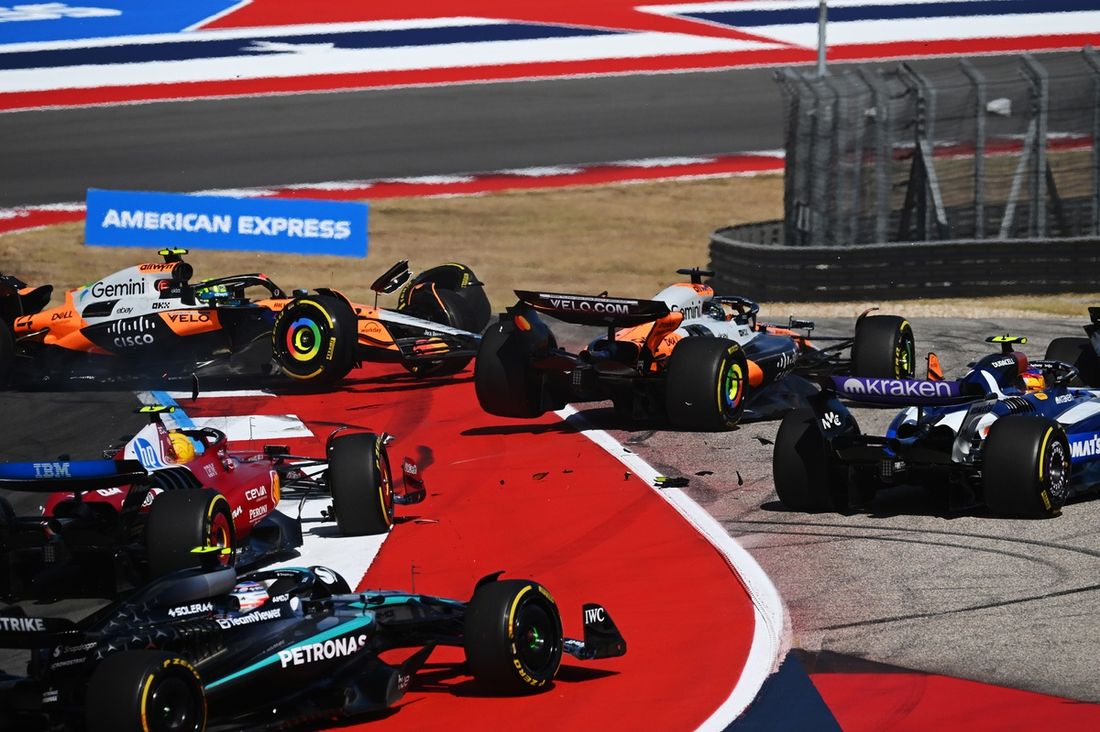 Lando Norris, McLaren, Oscar Piastri, accidente McLaren