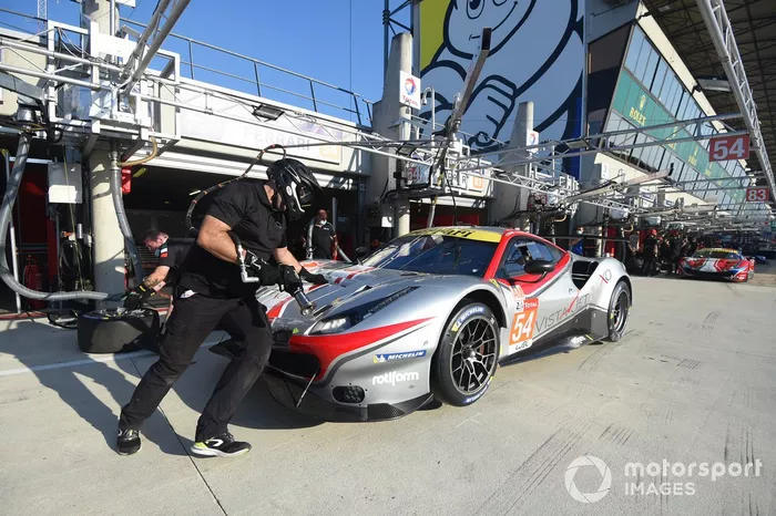 #54 AF Corse Ferrari 488 GTE EVO: Thomas Flohr, Francesco Castellacci, Giancarlo Fisichella